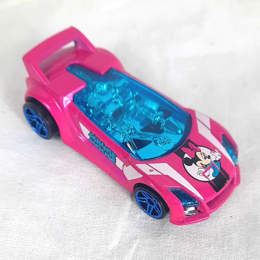 Hot Wheels 2012 Disney Edition Minnie Mouse Quick N' SIK Collectible Car Loose